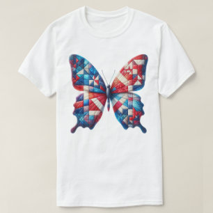 Patriot Patchwork Art T-Shirt