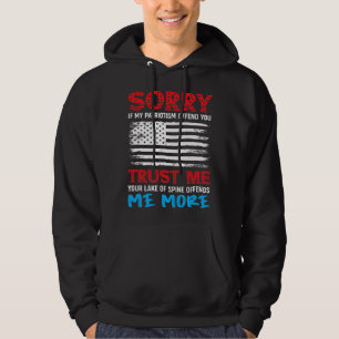 Patriot Patriotic Veteran Patriotism Quote Veteran Hoodie