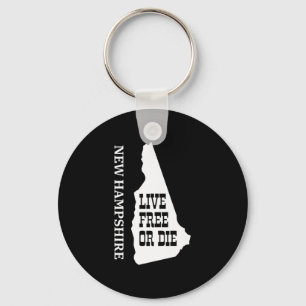 Patriot Quote New Hampshire Motto Souvenir State P Key Ring