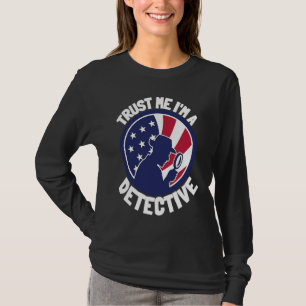 Patriot USA Detective Spy And Private Investigator T-Shirt