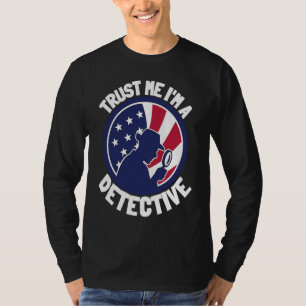 Patriot USA Detective Spy And Private Investigator T-Shirt