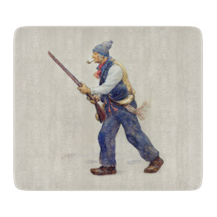 Patriote Québec Rébellion 1837-1838 Henri Julien Cutting Board