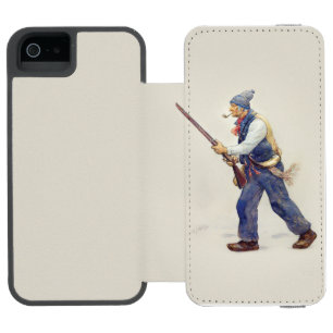 Patriote Québec Rébellion 1837-1838 Henri Julien Incipio Watson™ iPhone 5 Wallet Case