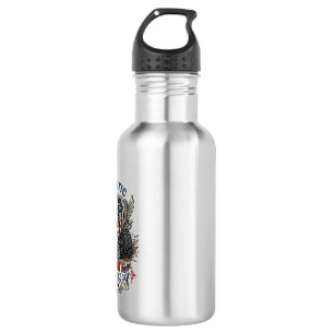 Patriotic 1776 Off Road Skull Monster Truck Heavy 532 Ml Water Bottle