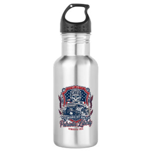 Patriotic 1776 Off Road Skull Monster Truck Heavy 532 Ml Water Bottle