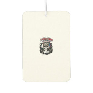 Patriotic 1776 Off Road Skull Monster Truck Heavy Car Air Freshener