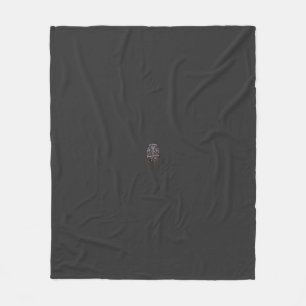 Patriotic 1776 Off Road Skull Monster Truck Heavy Fleece Blanket