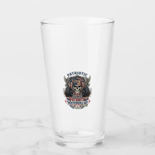 Patriotic 1776 Off Road Skull Monster Truck Heavy Glass