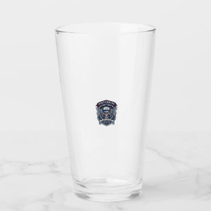 Patriotic 1776 Off Road Skull Monster Truck Heavy Glass