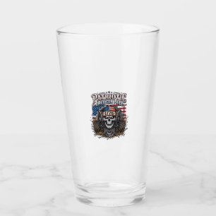 Patriotic 1776 Off Road Skull Monster Truck Heavy Glass