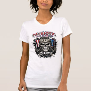 Patriotic 1776 Off Road Skull Monster Truck Heavy  T-Shirt