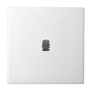 Patriotic 1776 Off Road Skull Monster Truck Heavy  Tile