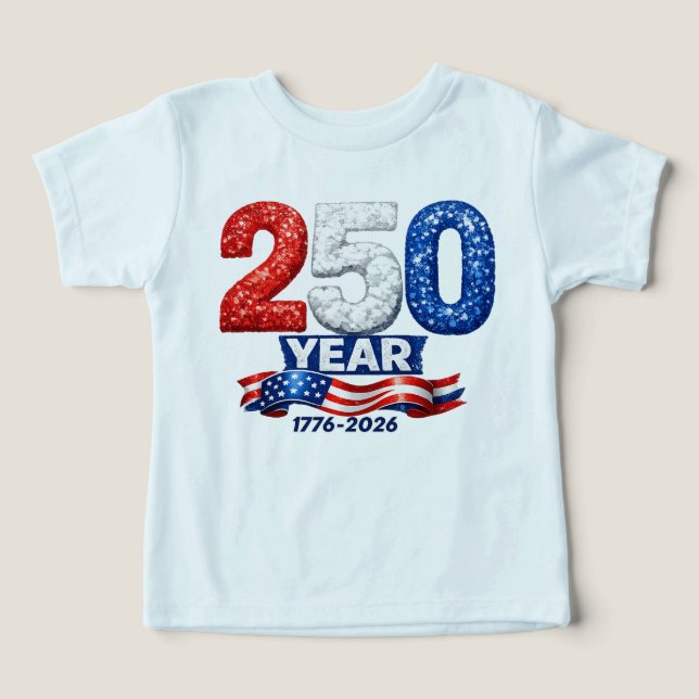 Patriotic 250 Year Birthday (Design Front)