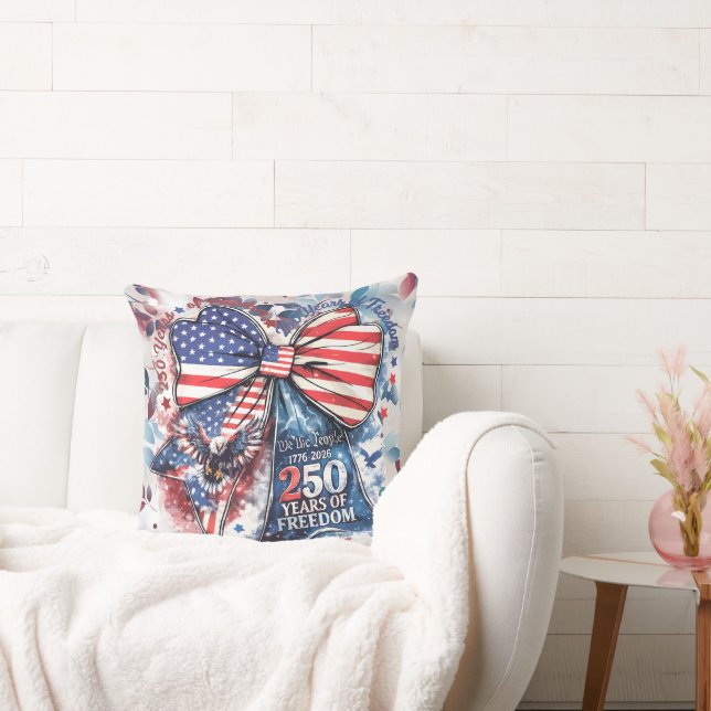 Patriotic 250 Year Birthday Cushion (Couch)