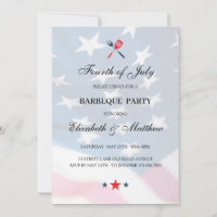 Patriotic 4th of July BBQ American Flag