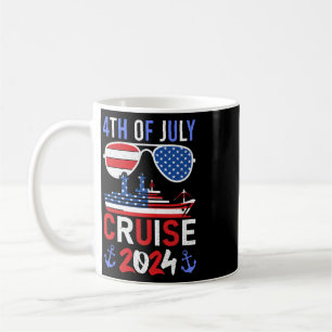 Patriotic 4th Of July Cruise Family Squad Matching Coffee Mug