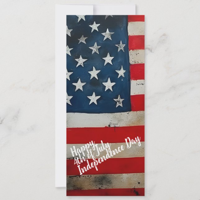 Patriotic 4th of July Independence Day Art (Front)