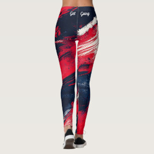 Patriotic 4th of July Leggings