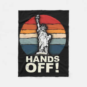 Patriotic 4th Of July Statue Of Liberty Resist Tru Fleece Blanket