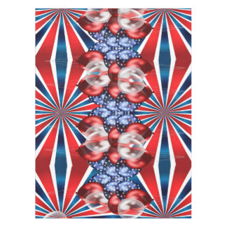 Patriotic 4th of July Tablecloth