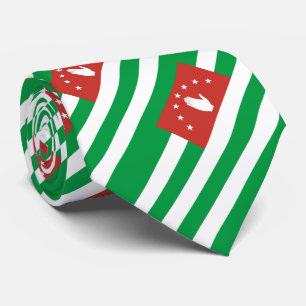 Patriotic Abkhazia Flag Tie