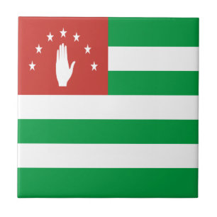 Patriotic Abkhazia Flag Tile