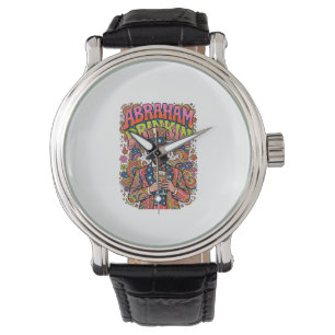 Patriotic Abraham Drinkin Retro Watch