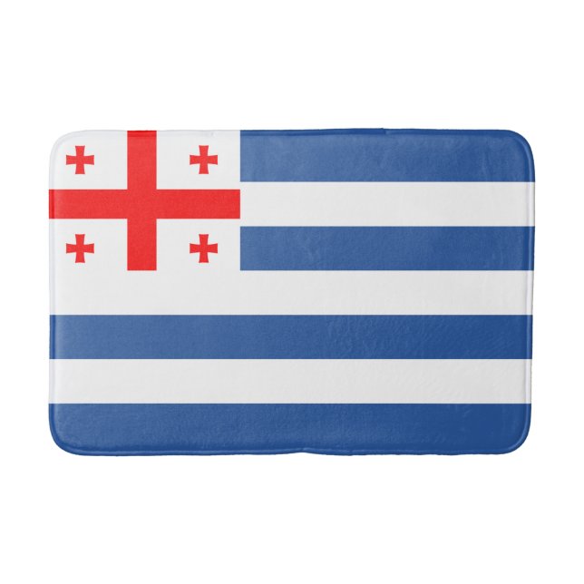 Patriotic Adjara Flag Bath Mat (Front)