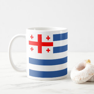 Patriotic Adjara Flag Coffee Mug