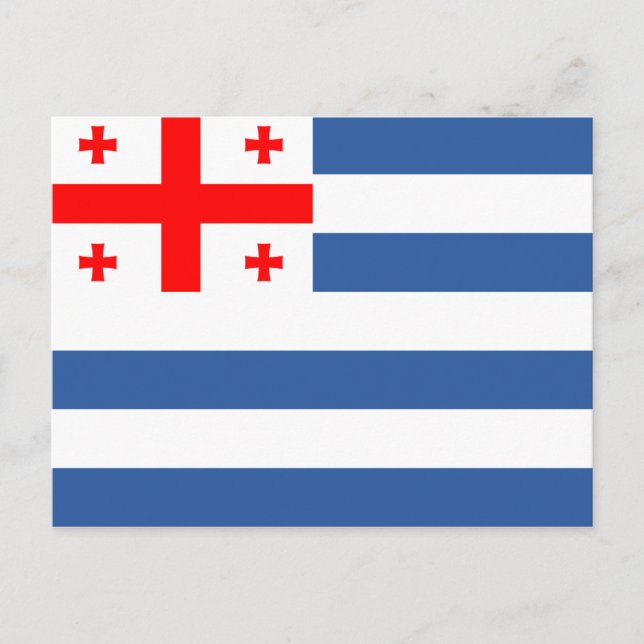 Patriotic Adjara Flag Postcard (Front)