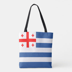 Patriotic Adjara Flag Tote Bag