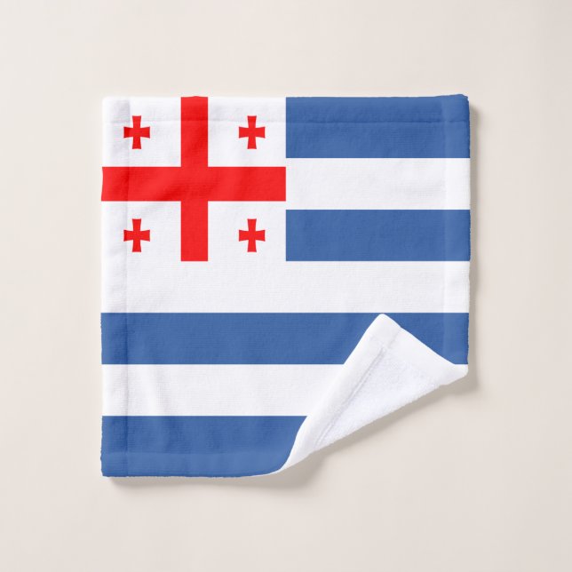 Patriotic Adjara Flag Wash Cloth (Wash Cloth)