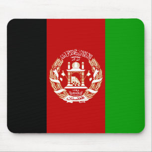 Patriotic Afghanistan Flag Mouse Pad