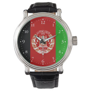 Patriotic Afghanistan Flag Watch