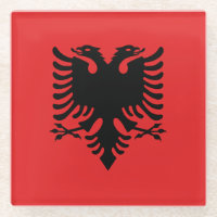 Patriotic Albanian Flag