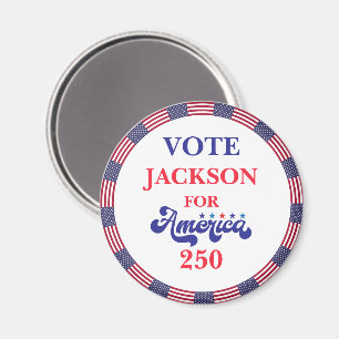 Patriotic America 1776–2026 Election Campaign Magnet