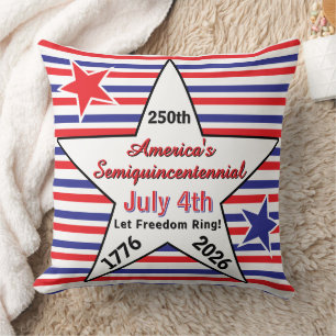 Patriotic America 250th Semiquincentennial  Cushion