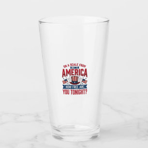 Patriotic America How Free Are You Tonight Shirt D Glass