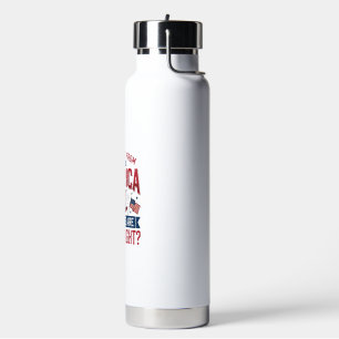 Patriotic America How Free Are You Tonight Shirt D Water Bottle
