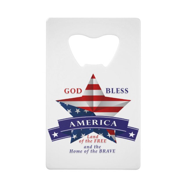 Patriotic America Star Design (v3) (Front)