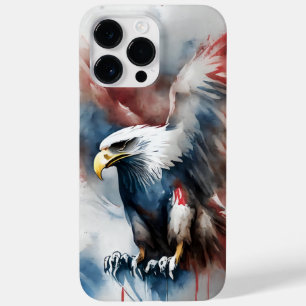 PATRIOTIC AMERICAN BALD EAGLE BIRD Case-Mate iPhone 14 PRO MAX CASE