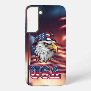 Patriotic American Bald Eagle Samsung Galaxy Case