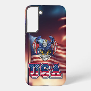 Patriotic American Bald Eagle Samsung Galaxy Case