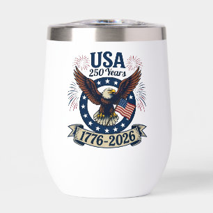 Patriotic American Eagle 250 Years 1776-2026