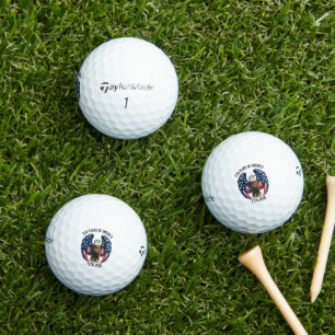 Patriotic American Eagle 250 Years 1776-2026 Golf Balls
