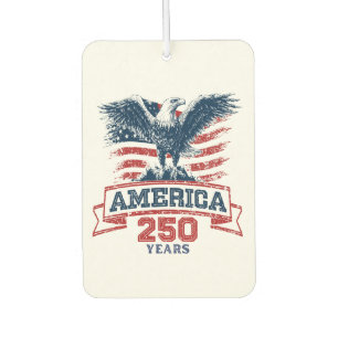 Patriotic American Eagle 250th Anniversary fun Car Air Freshener