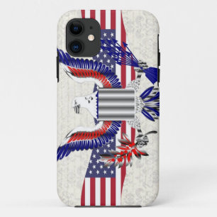 Patriotic American eagle Case-Mate iPhone Case