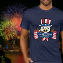 Patriotic American Eagle Happy 250th Anniversary