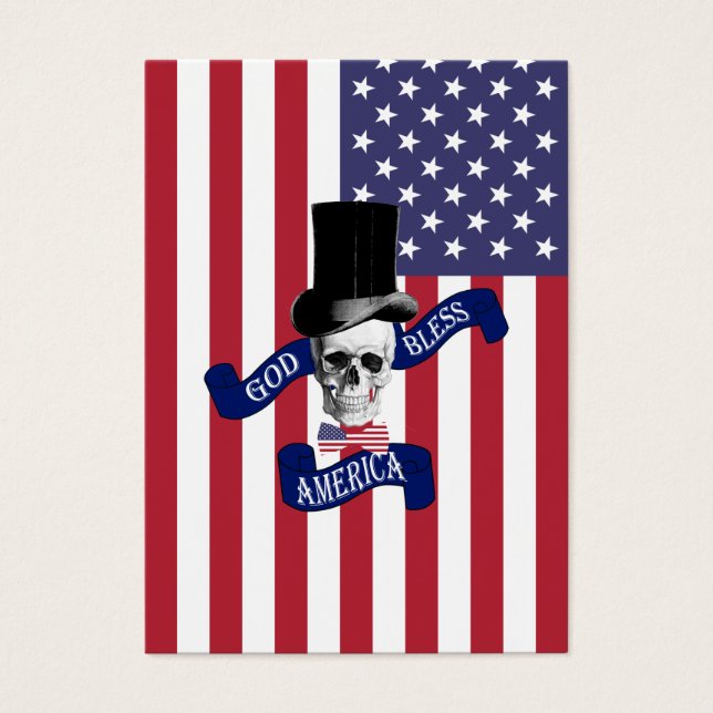 Patriotic American flag (Front)
