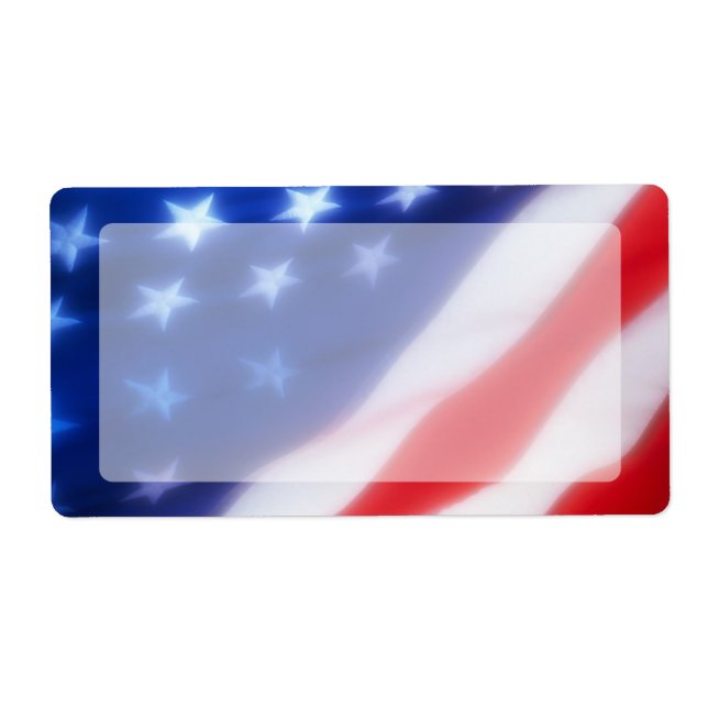 Patriotic American Flag Blank (Front)
